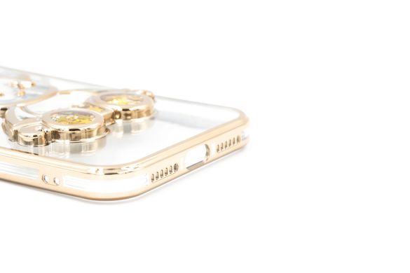 Чохол Shining Bear для IPhone XR gold