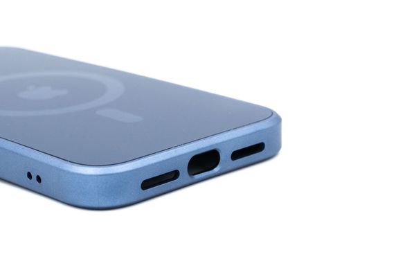 Чохол TPU+PC Foggy with Magsafe для Iphone 11 Dark blue