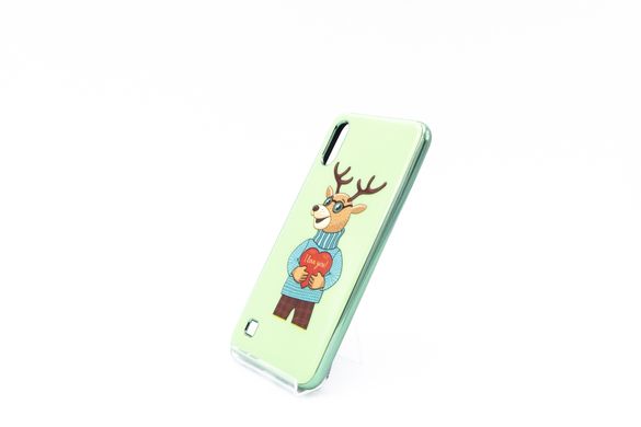 Накладка Soft Glass для Samsung A10 (A105F) print deer