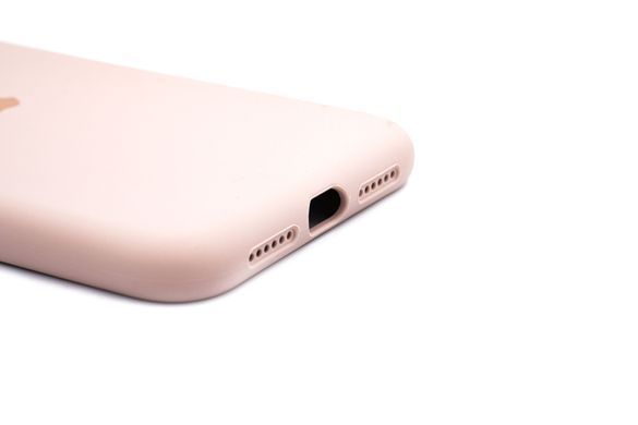 Силиконовый чехол Full Cover для iPhone 11 pink sand Full Camera