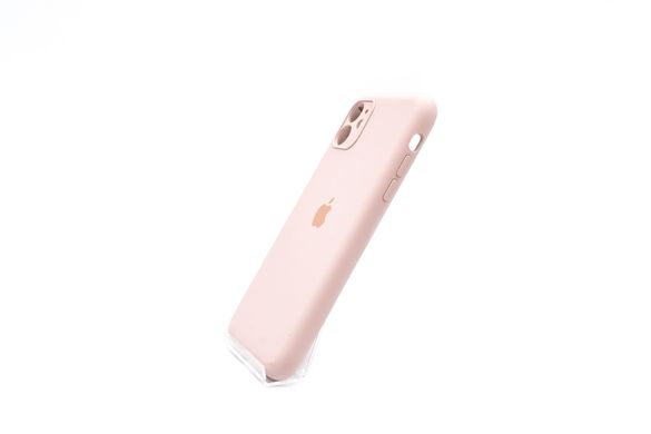 Силіконовий чохол Full Cover для iPhone 11 pink sand Full Camera