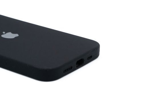 Силиконовый чехол Full Cover для iPhone 13 black Full Camera