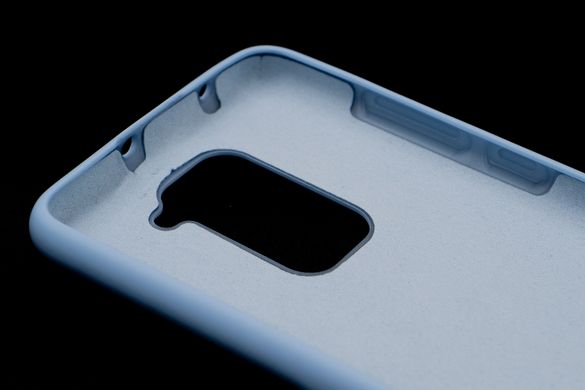 Силіконовий чохол Full Cover SP для Xiaomi Redmi Note 9 mist blue