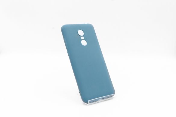 Силіконовий чохол Soft Feel для Xiaomi Redmi 5+/Redmi Note 5 (SC) powder blue Candy