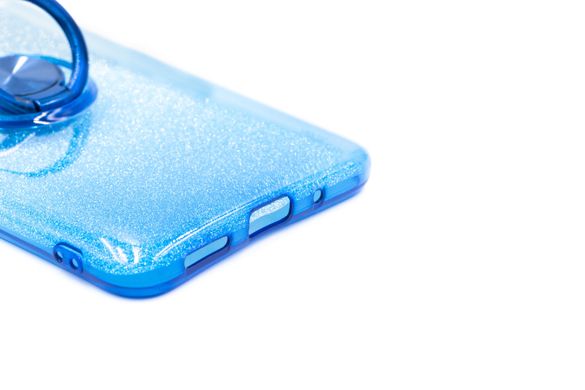 Силіконовий чохол SP Shine для Xiaomi Redmi 9C blue ring for magnet