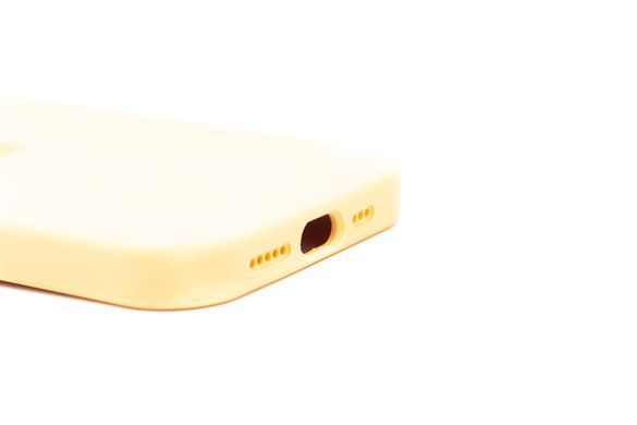 Силіконовий чохол Full Cover для iPhone 14 Pro cantaloupe Full Camera