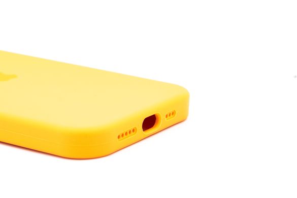 Силіконовий чохол Full Cover для iPhone 15 Pro kumquat