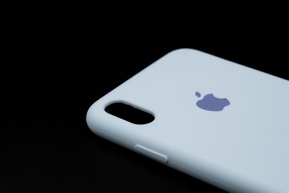 Силіконовий чохол Full Cover для iPhone XS Max sky blue