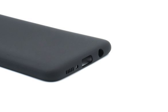 Силиконовый чехол Full Cover для Samsung A20/A30 black без logo