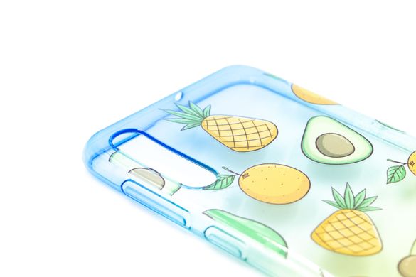 Силіконовий чохол WAVE Sweet&Asid Case для Samsung A30S/A50 (TPU) blue/yellow/avocado