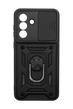 Чохол Camshield Serge Ring для Samsung A56 black протиударний шторка/захист камери