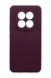 Силиконовый чехол Fibra для Xiaomi Redmi Note 15 4G/5G marsala Full Camera