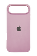 Силіконовий чохол Full Cover для iPhone 17 Air light pink
