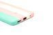 Силиконовый чехол Full Cover для Xiaomi Redmi Note 10 Pro Rainbow №3 mint/pink FullCam