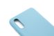 Силіконовий чохол Soft Feel для Samsung A02 powder blue candy