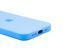 Силіконовий чохол Full Cover для iPhone 14 iris Full Camera