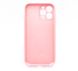 Силіконовий чохол Full Cover для iPhone 13 Pro Max light pink Full Camera