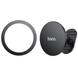 Автотримач Hoco H13 Fine jade ring magnetic car holder (center console) black