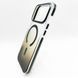 Чохол Fibra Shock-Proof with MagSafe для iPhone 17 Pro Max/18 Pro Max clear/clay