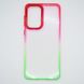 TPU+PC чехол Fresh sip series для Samsung A33 5G green/pink