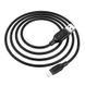 USB кабель Borofone BX42 Silicone Lightning 2.4A 1m black