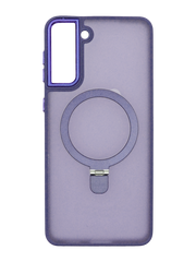 Чохол Matte Ring-MagSafe для Samsung S21 purple