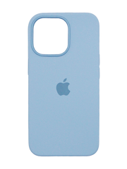 Силиконовый чехол with MagSafe для iPhone 13 Pro blue flog