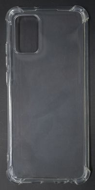 Чохол (TPU) Getman Ease logo для Samsung A02S clear з посил.кутами