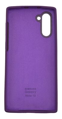 Силиконовый чехол Full Cover для Samsung Note 10 grape