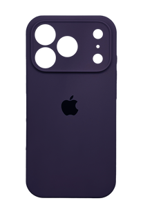 Силіконовий чохол Full Cover для iPhone 17 Pro elderberry Full Camera