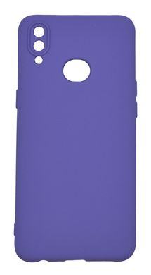 Силіконовий чохол Full Cover для Samsung A10s/A107 purple Full Camera без logo