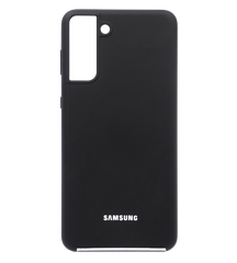 Силиконовый чехол Silicone Cover для Samsung S21+/S30+ black