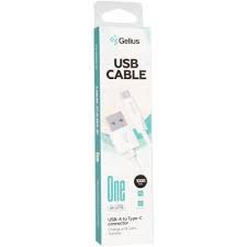 USB кабель Gelius One GP-UC119 Type-C (1m) (12W) white