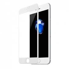 Захисне 3D скло для iPhone 7 + white 0.33 mm