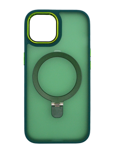 Чехол Matte Ring-MagSafe для iPhone 11 green
