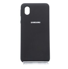 Силіконовий чохол Full Cover для Samsung A01 Core black