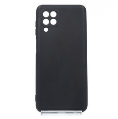Силиконовый чехол Soft feel для Samsung M32 black Epik Full camera