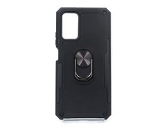 Чехол Serge Ring for Magnet для Xiaomi Poco M3 black противоударный