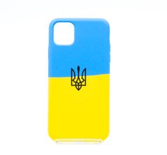 Силіконовий чохол Full Cover для iPhone 11 Pro Max Ukraine