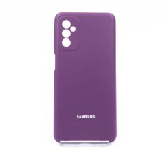 Силіконовий чохол Full Cover для Samsung M52 grape Full Camera