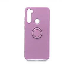 Чохол (TPU) Candy Ring для Xiaomi Redmi Note 8T cherry purple