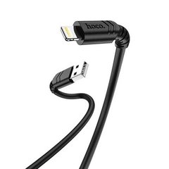 USB кабель Hoco X62 Fortune Lightning FC 2.4A 1m black