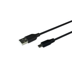 USB кабель Ridea RC-M114 Soft silicone Micro 3A/1m black
