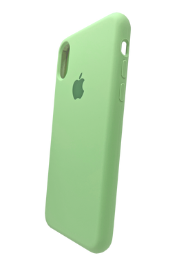 Силиконовый чехол Full Cover для iPhone XS Max mint
