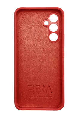 Силіконовий чохол Fibra для Samsung A54 red Full Camera