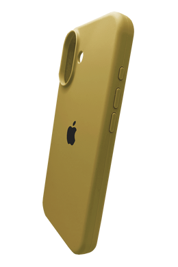 Силиконовый чехол Full Cover для iPhone 17 gold