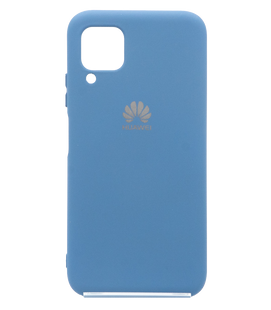 Силиконовый чехол Full Cover для Huawei P40 Lite navy blue my color