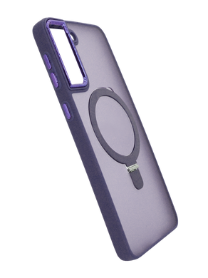 Чехол Matte Ring-MagSafe для Samsung S21 purple