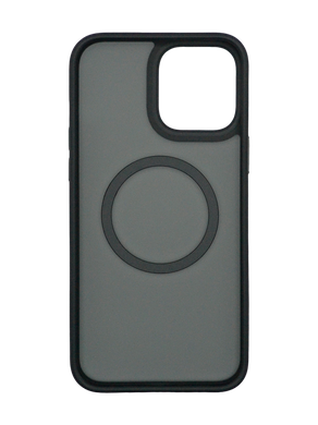 Чохол TPU+PC Metal Buttons with MagSafe для iPhone 13 Pro Max black