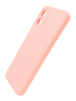 Силіконовий чохол Full Cover для Motorola Moto E13 pink Full Camera без logo